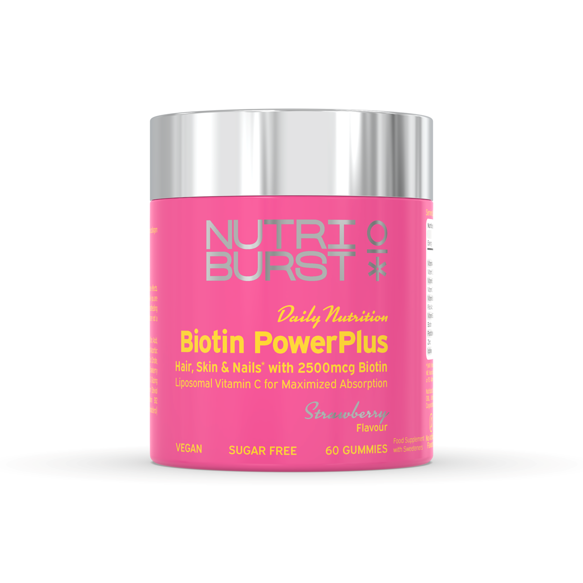 Nutriburst Biotin Powerplus 60 Gummies — BUR020