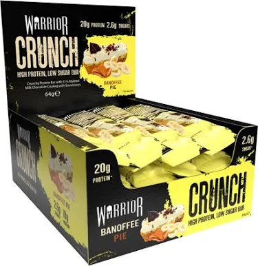 Warrior Crunch Bars 12x64g — Banoffee Pie