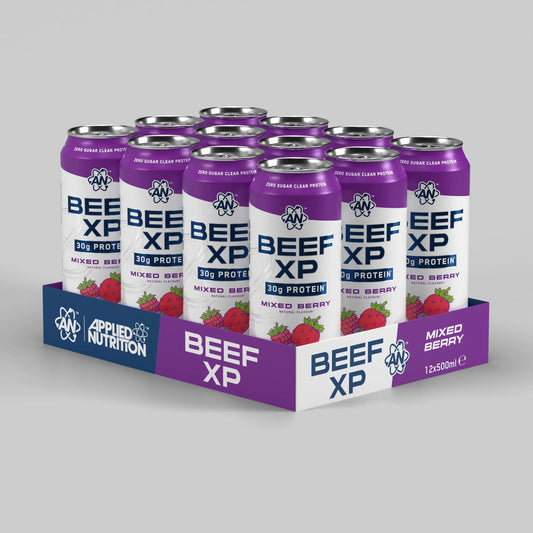 Applied Nutrition Beef XP 12x500ml Mixed Berry packshot