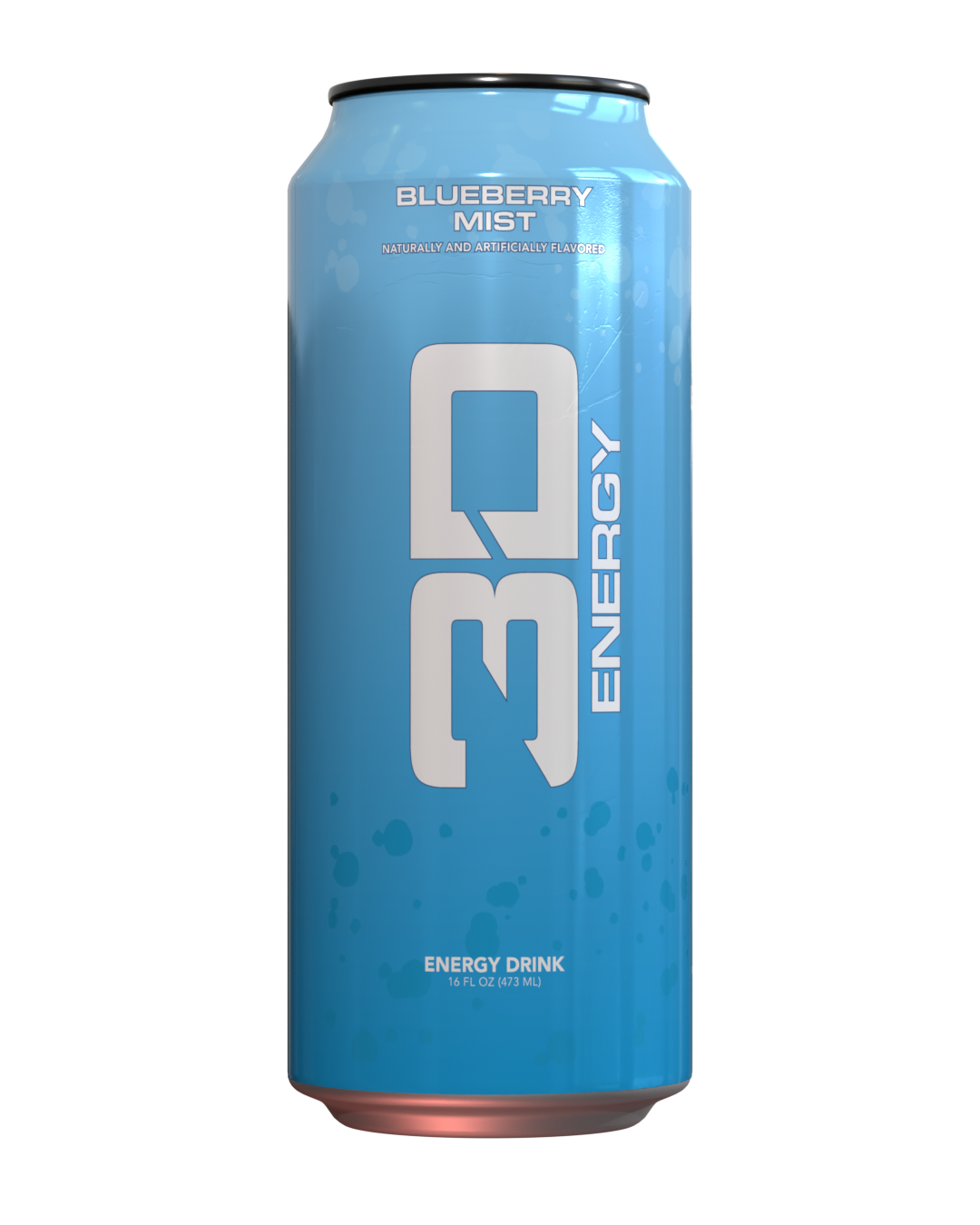 3D Energy Blueberry Mist 16 fl oz 473 ml can