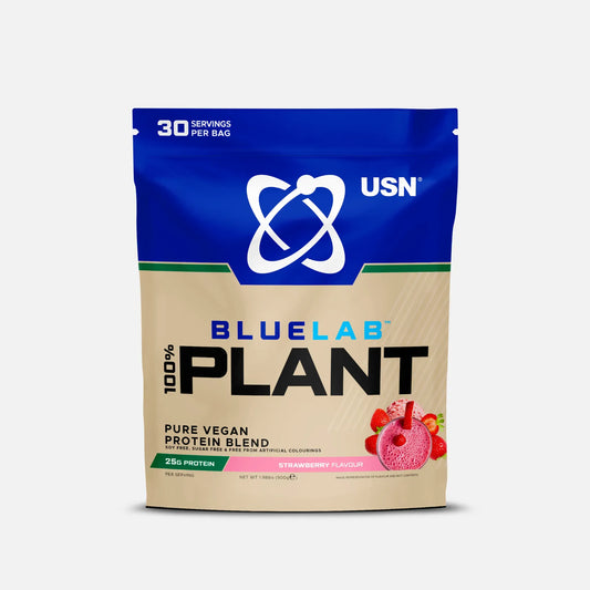 USN 100% Plant Protein 900g Strawberry packshot