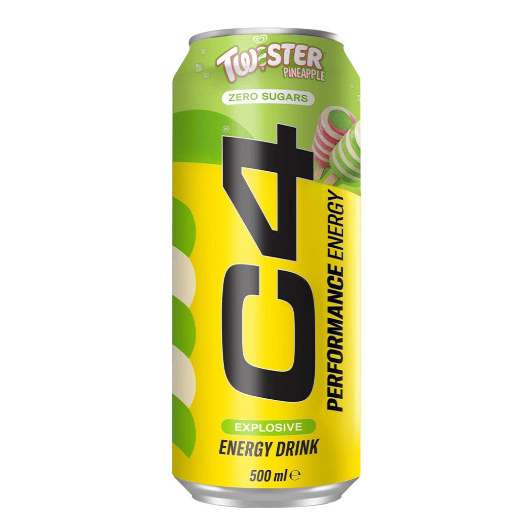 Cellucor C4 Performance Energy Carbonated RTD 12x500ml - Twister