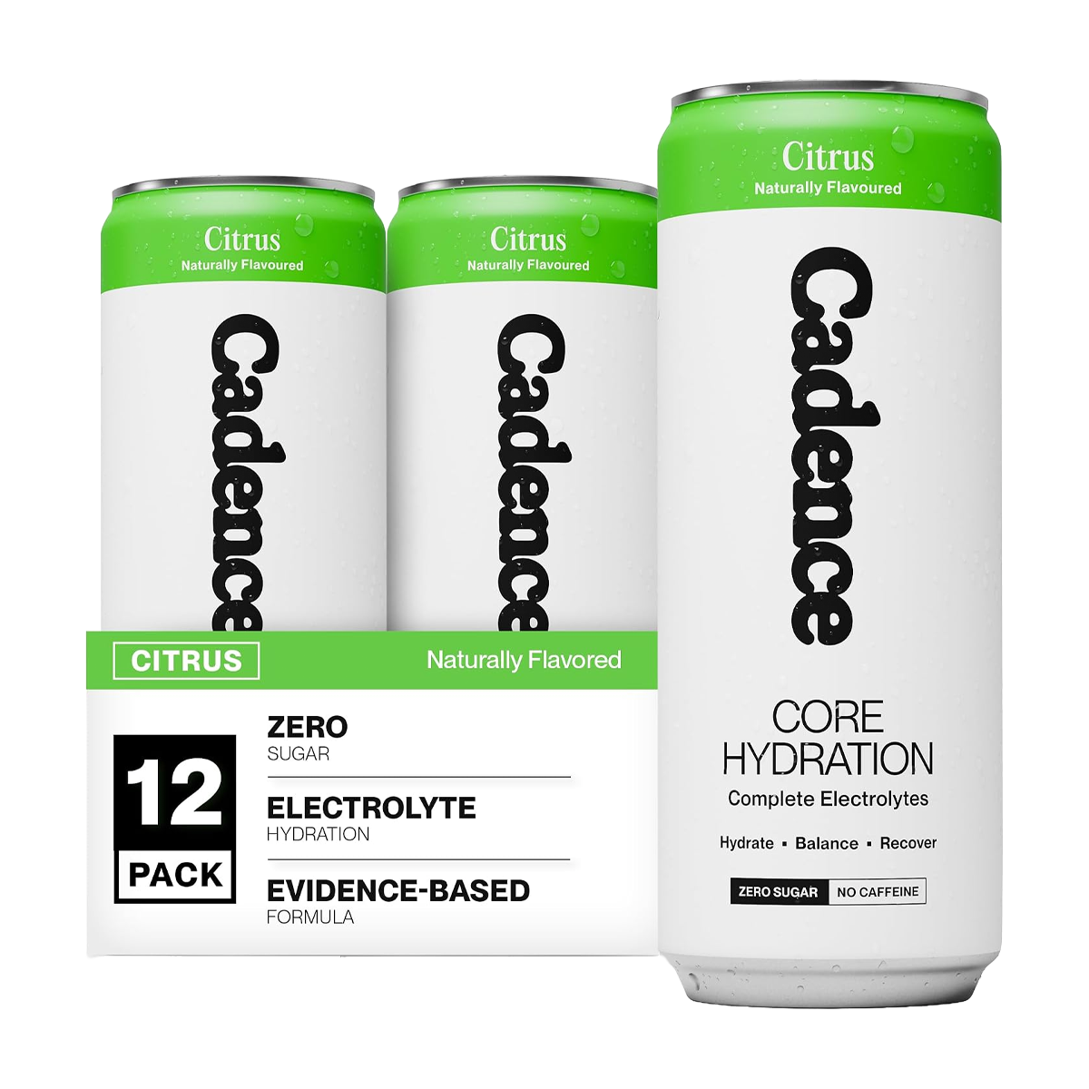 Cadence Can 12x330ml Citrus packshot
