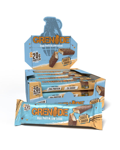 Grenade Protein Bar 60g - Chocolate Chip Cookie Dough