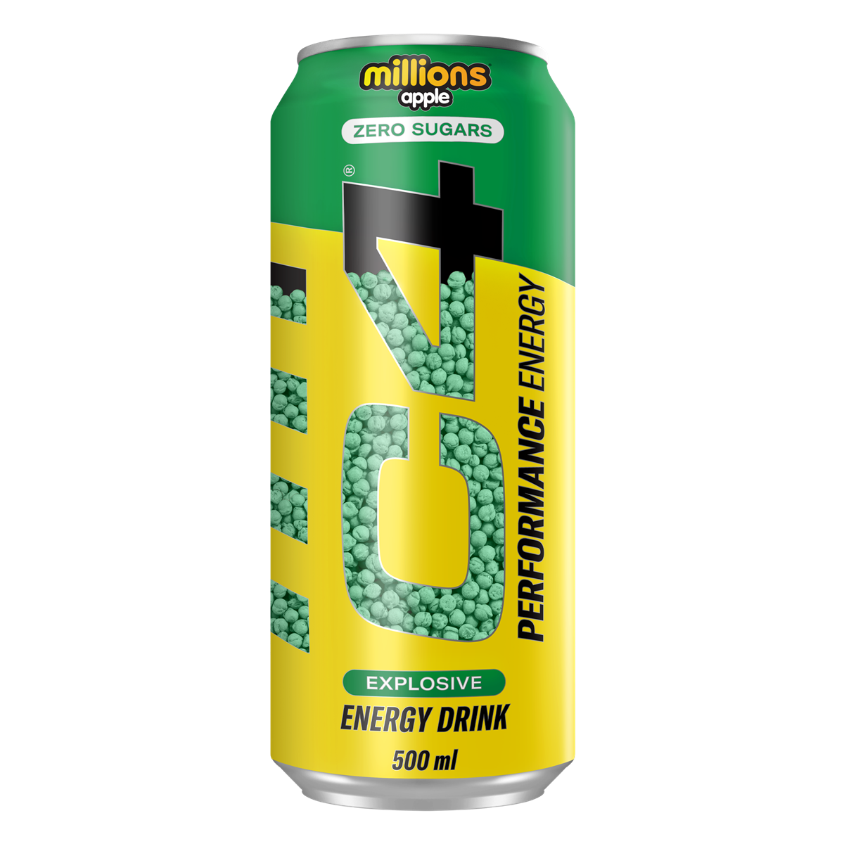 Cellucor C4 Performance Energy Carbonated RTD 12x500ml - Millions Apple product packaging