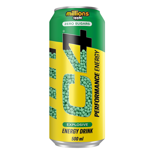 Cellucor C4 Performance Energy Carbonated RTD 12x500ml - Millions Apple product packaging