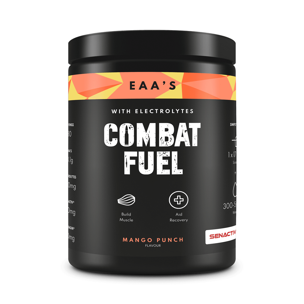 Combat Fuel EAA's + Electrolytes 500g - Mango Punch