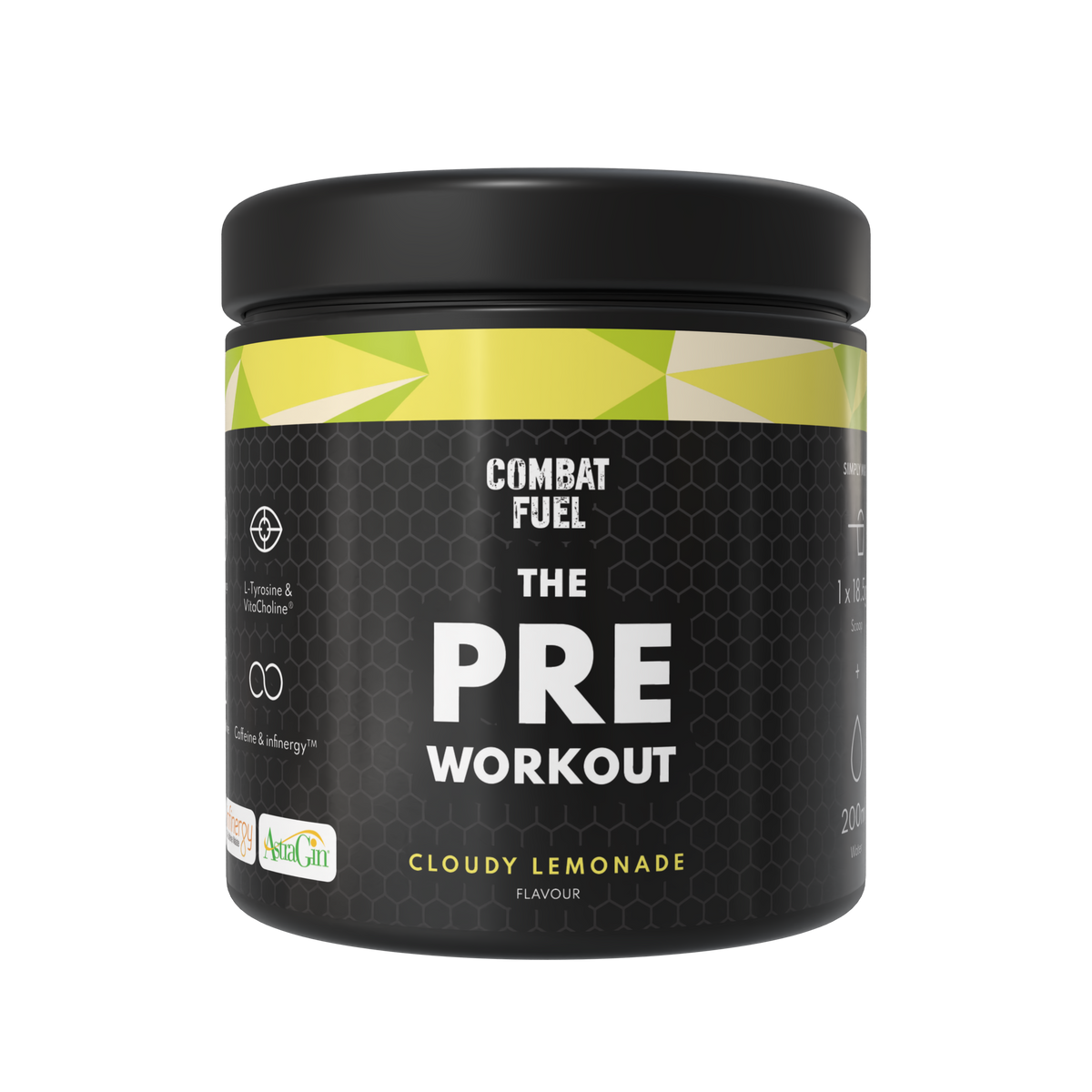 Combat Fuel The Pre-Workout 350g - Cloudy Lemonade