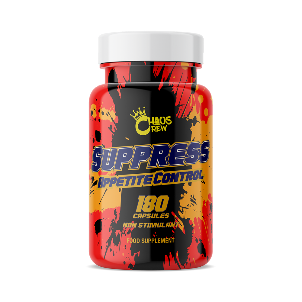 Chaos Crew Suppress Appetite Control 180 Caps — CHA032
