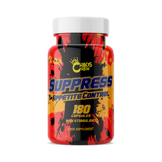 Chaos Crew Suppress Appetite Control 180 Caps — CHA032