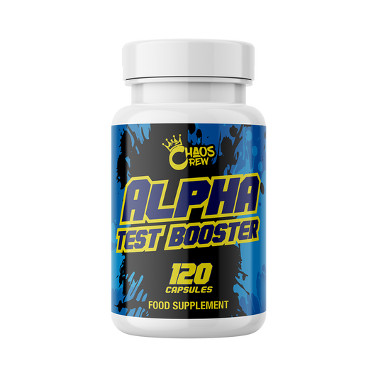 Chaos Crew ALPHA Test Booster 120 Caps — CHA033