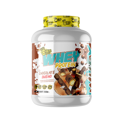 Chaos Crew Whey Protein 720g - Chocolate Bueno product packaging