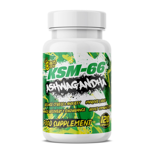Chaos Crew KSM66 Ashwagandha 120 Caps — CHA088