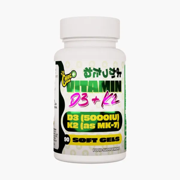 Chaos Crew Vitamin D3 + K2 90 Softgels — CHA118