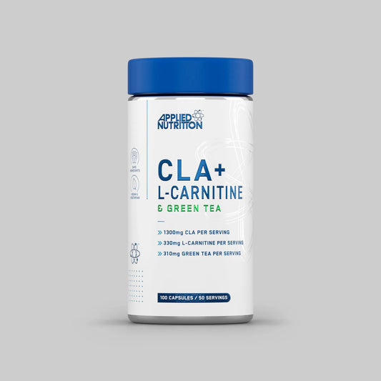 Applied Nutrition CLA + L-Carnitine & Green Tea 100 Veg Caps packshot