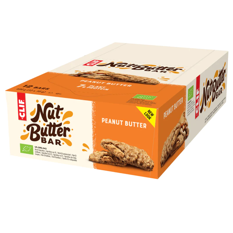 CLIF Nut Butter Bar 12x50g - Peanut Butter product packaging