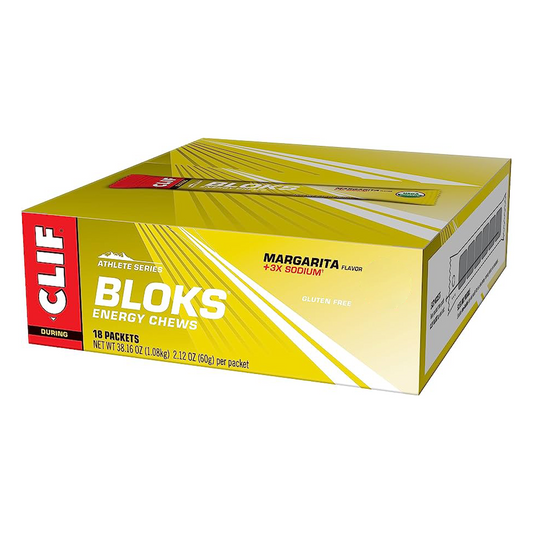 CLIF Bloks Energy Chews 18x60g - Margarita product packaging
