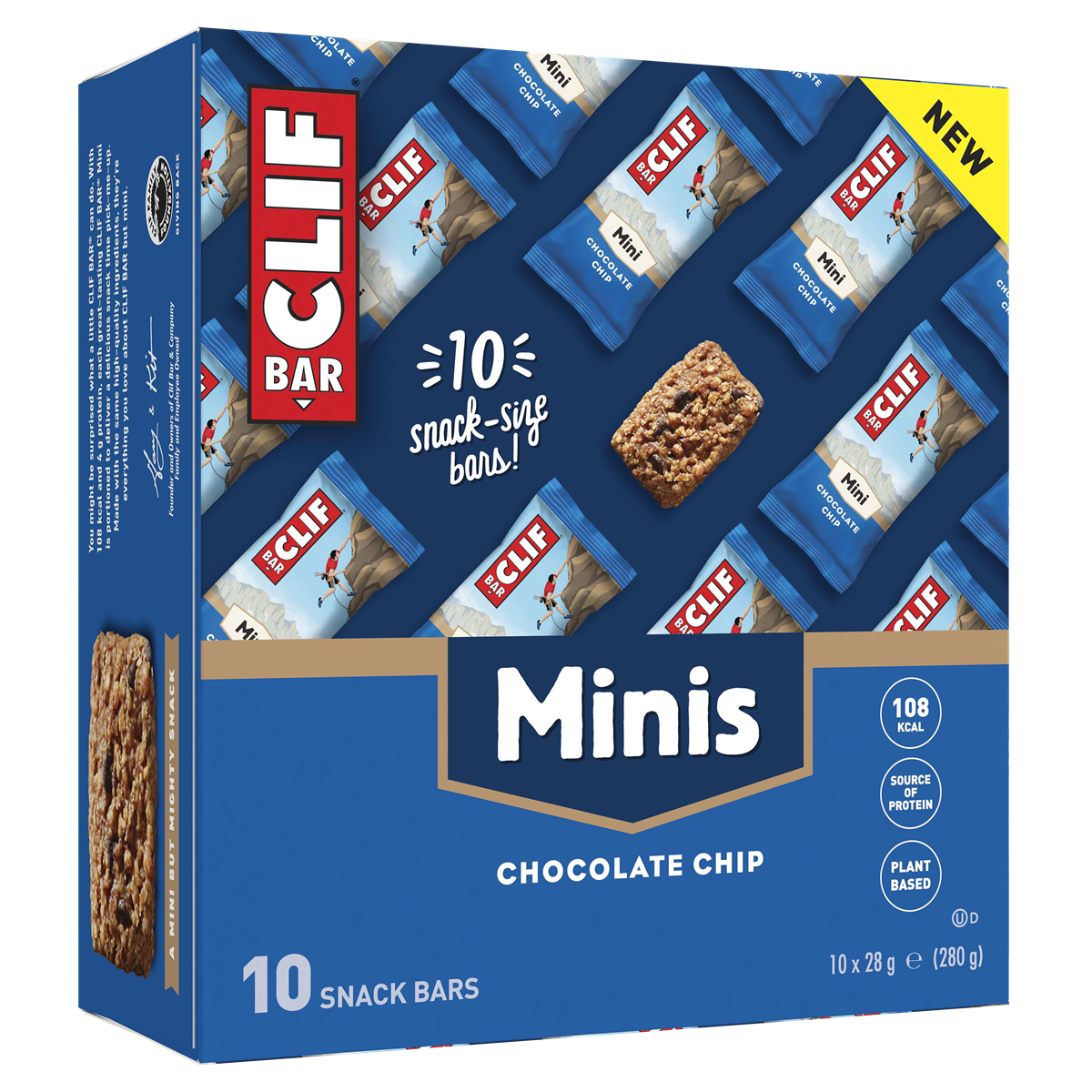 CLIF Bar Mini 10x28g - Chocolate Chip product packaging