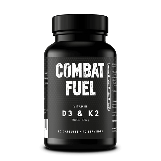Combat Fuel High Strength Vitamin D3 and K2 packshot