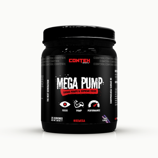 Conteh Sports Mega Pump 387.5g - Grape product packaging