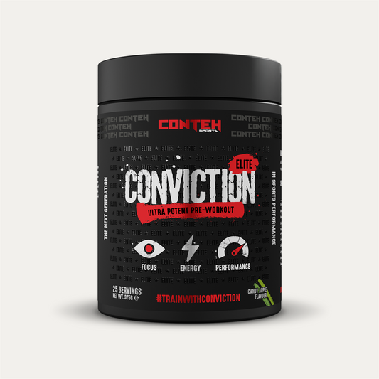 Conteh Sports Conviction Elite 375g - Candy Apple product packaging