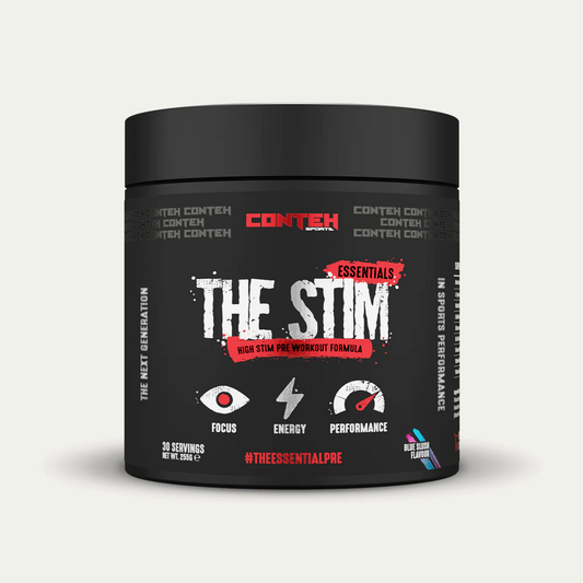 Conteh Sports The Stim 255g - Strawberry Bubblegum product packaging