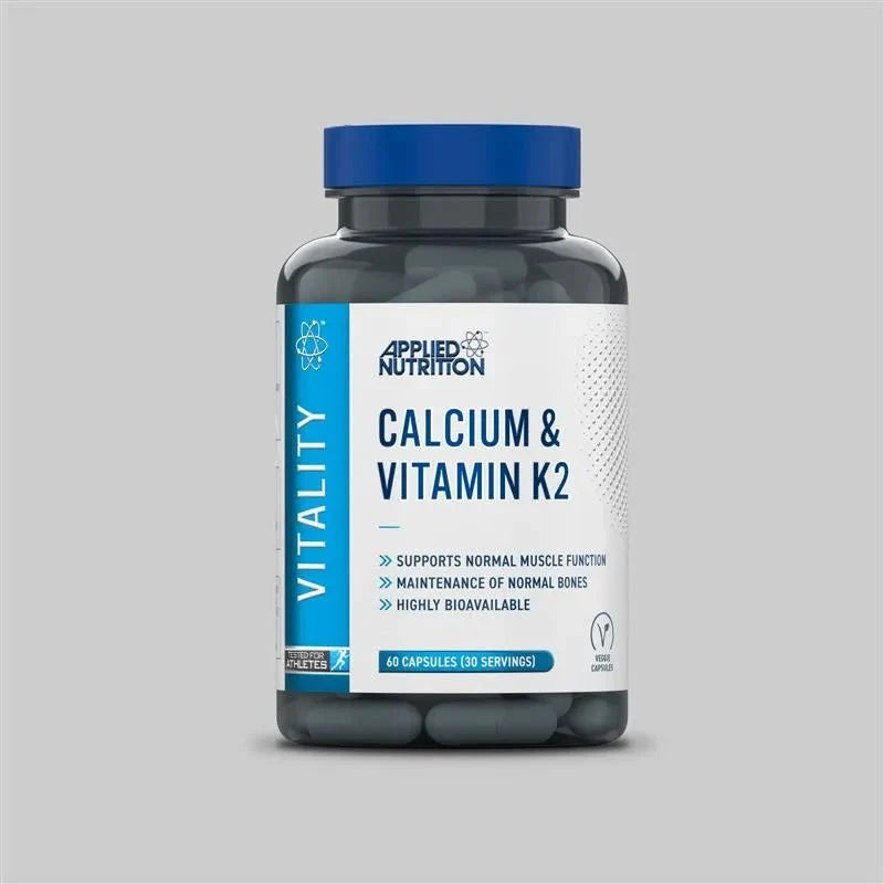 Applied Nutrition Calcium + Vitamin K2 60 Caps packshot