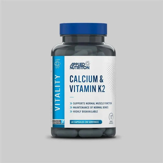 Applied Nutrition Calcium + Vitamin K2 60 Caps packshot