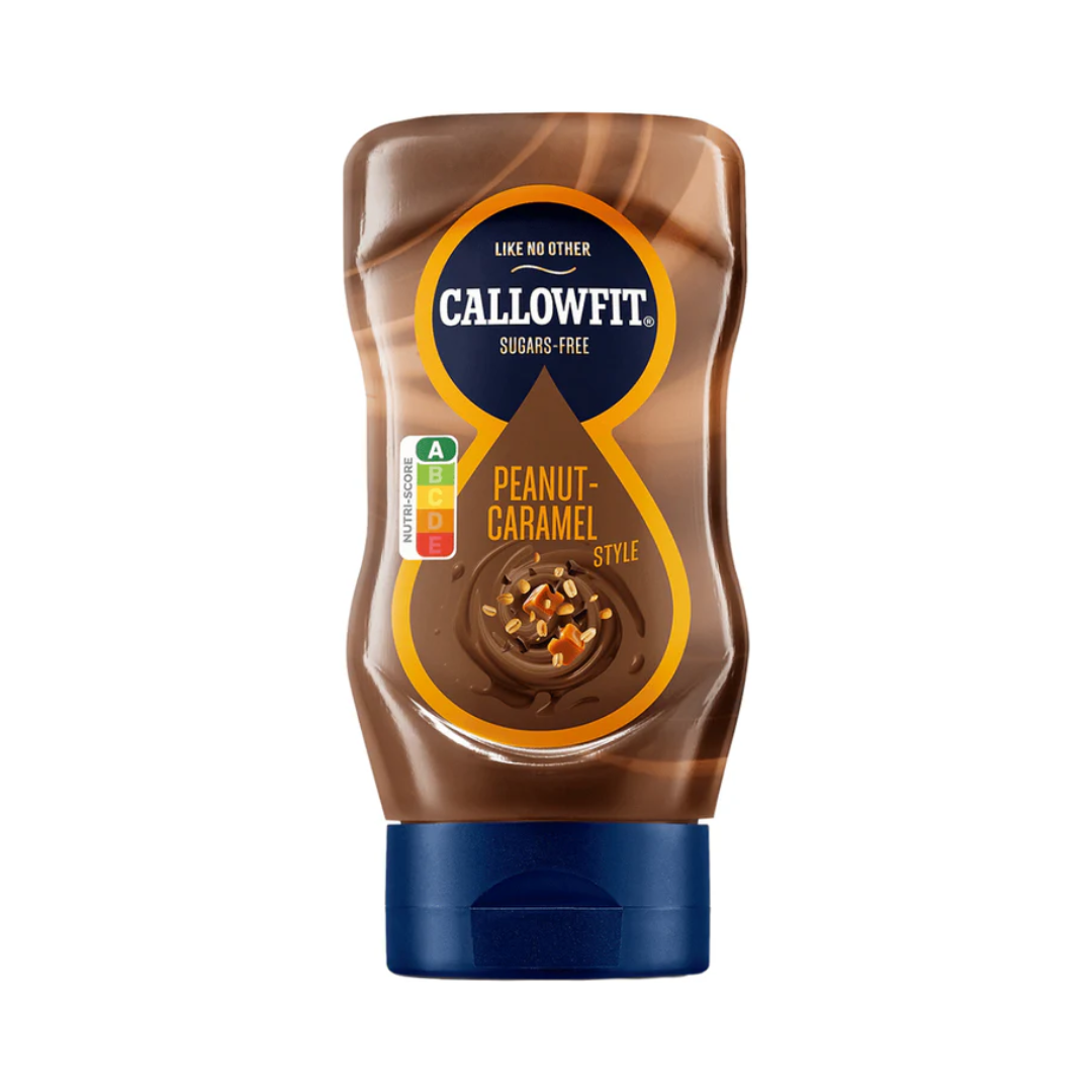 Callowfit Syrup 300ml Peanut & Caramel packshot