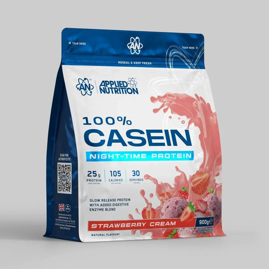 Applied Nutrition Casein 900g Strawberry & Cream packshot