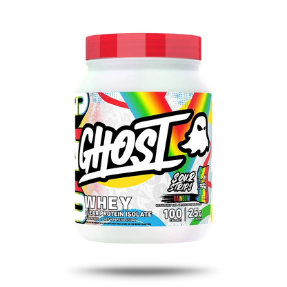 Ghost Clear Whey - Sour Strips Rainbow 640g