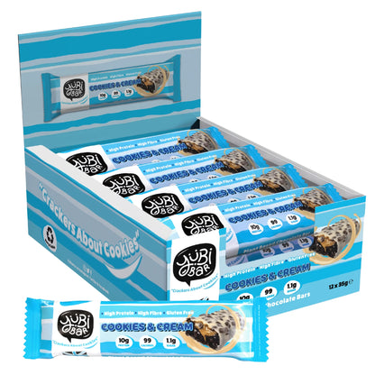 YuBi Bar Protein Bar 12x35g — Cookies and Cream