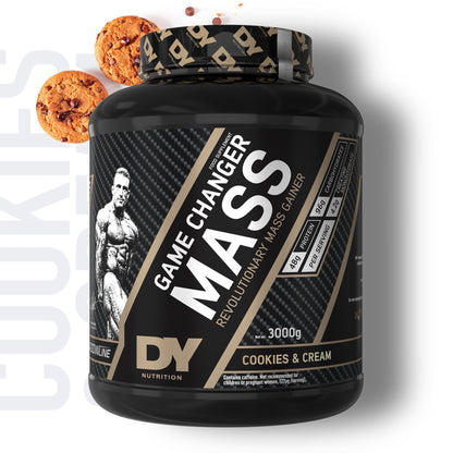 DY Nutrition Game Changer Mass Gainer 3kg — Cookies Cream