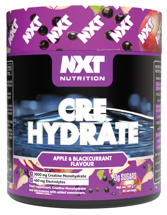 NXT Nutrition CRE Hydrate Apple & Blackcurrant 180g