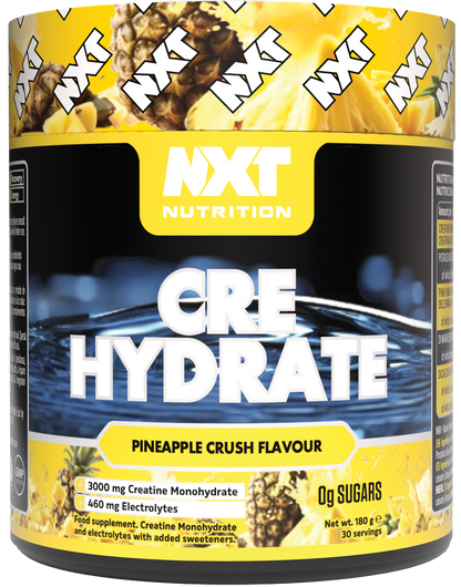 NXT Nutrition CRE Hydrate 180g Pineapple packshot