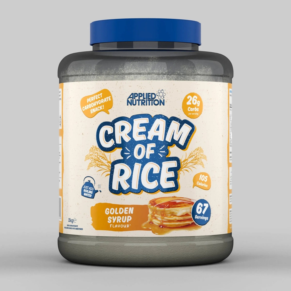 Applied Nutrition Cream Of Rice 2kg — Golden Syrup