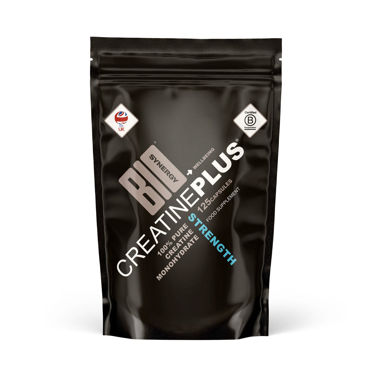 Bio-Synergy Creatine Strength 125 Veg Caps packshot