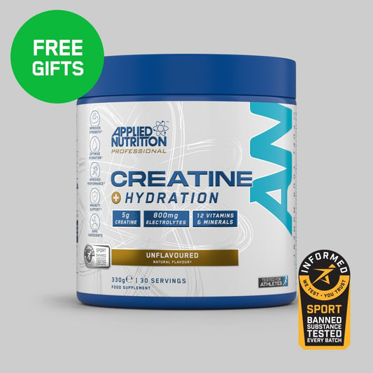 Applied Nutrition Creatine + Hydration 330g Unflavoured packshot