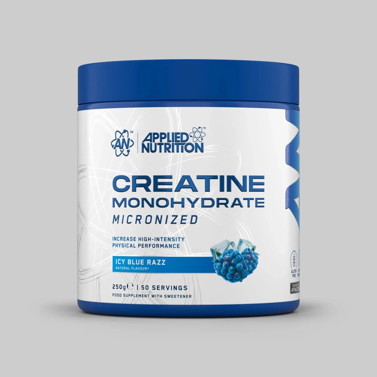 Applied Nutrition Creatine Monohydrate 250g — Icy Blue Razz
