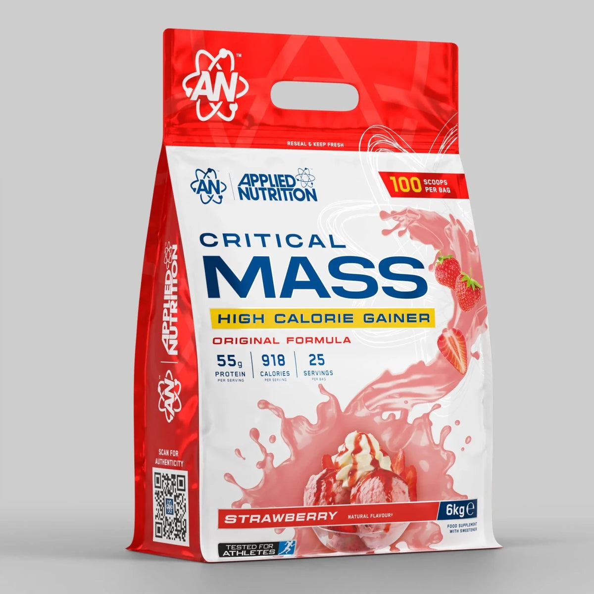 Applied Nutrition Critical Mass Original 6kg — Strawberry