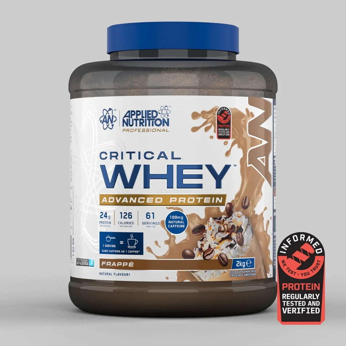 Applied Nutrition Critical Whey 2kg Frappuccino packshot