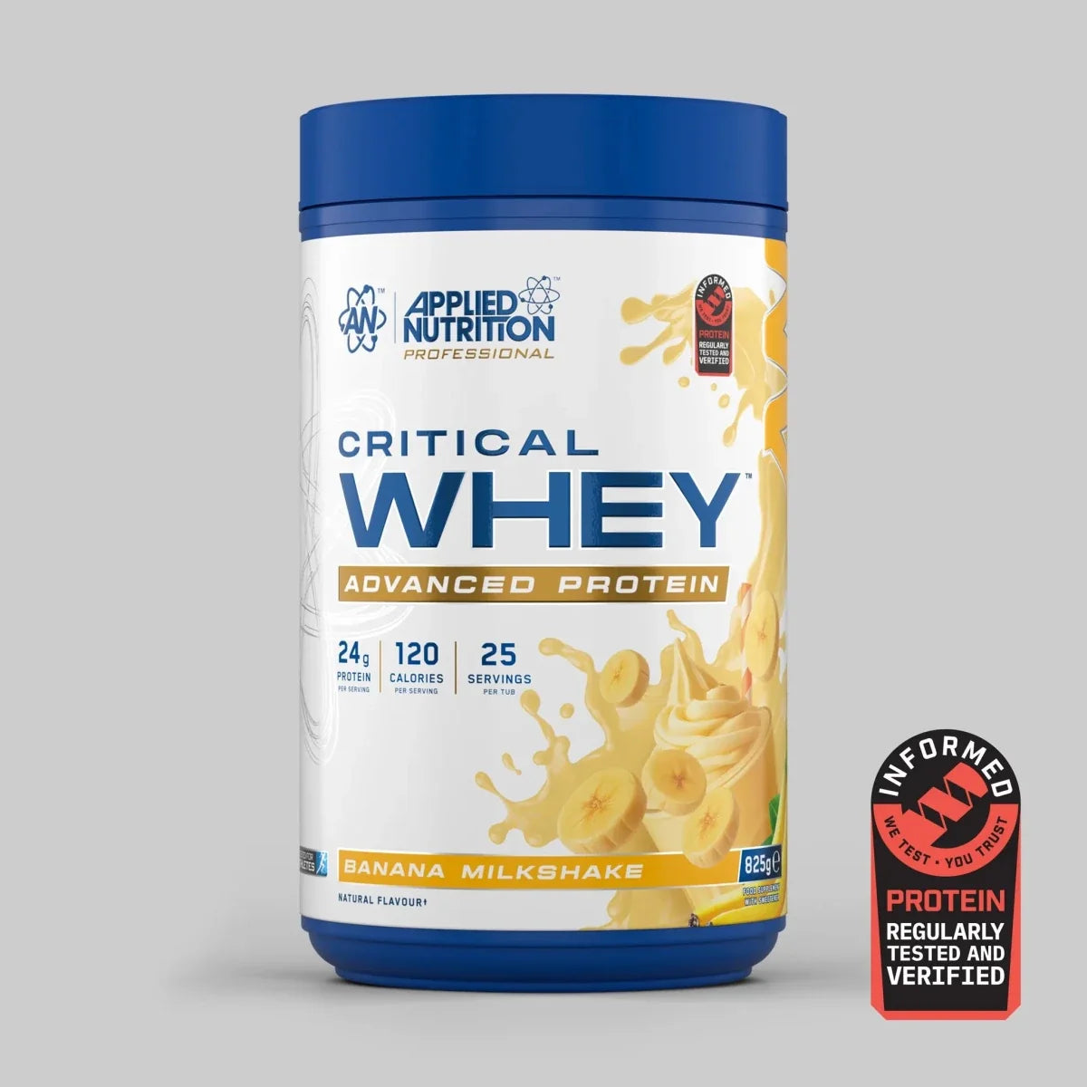 Applied Nutrition Critical Whey 825g Banana packshot