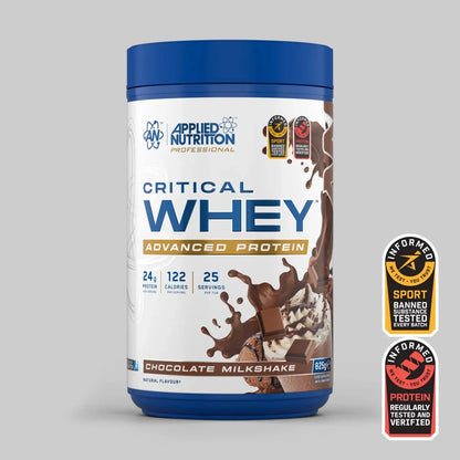 Applied Nutrition Critical Whey 825g Chocolate packshot