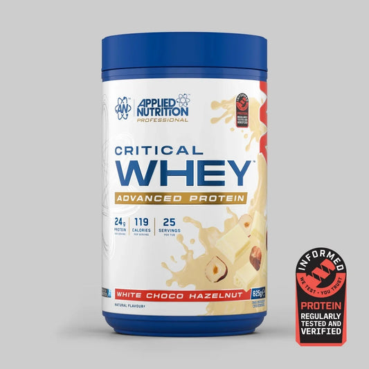 Applied Nutrition Critical Whey 825g White Choc Hazelnut packshot