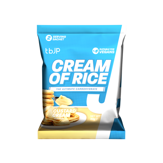 Trained By JP Cream Of Rice Sachet 50g Custard Cream