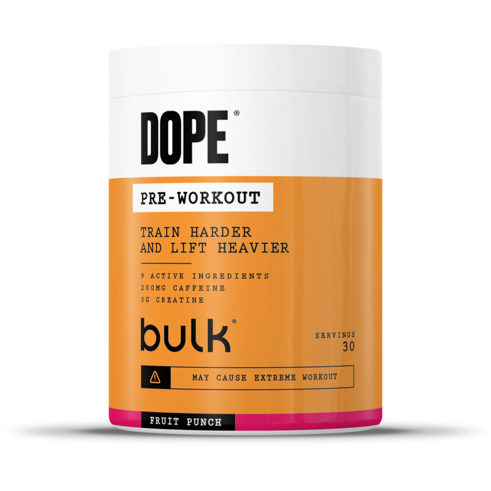 Bulk Dope Pre Workout 510g Fruit Punch packshot