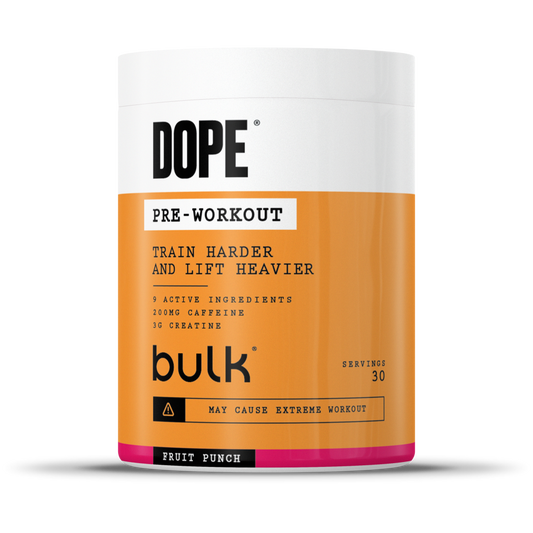 Bulk Dope Pre Workout 510g Fruit Punch packshot