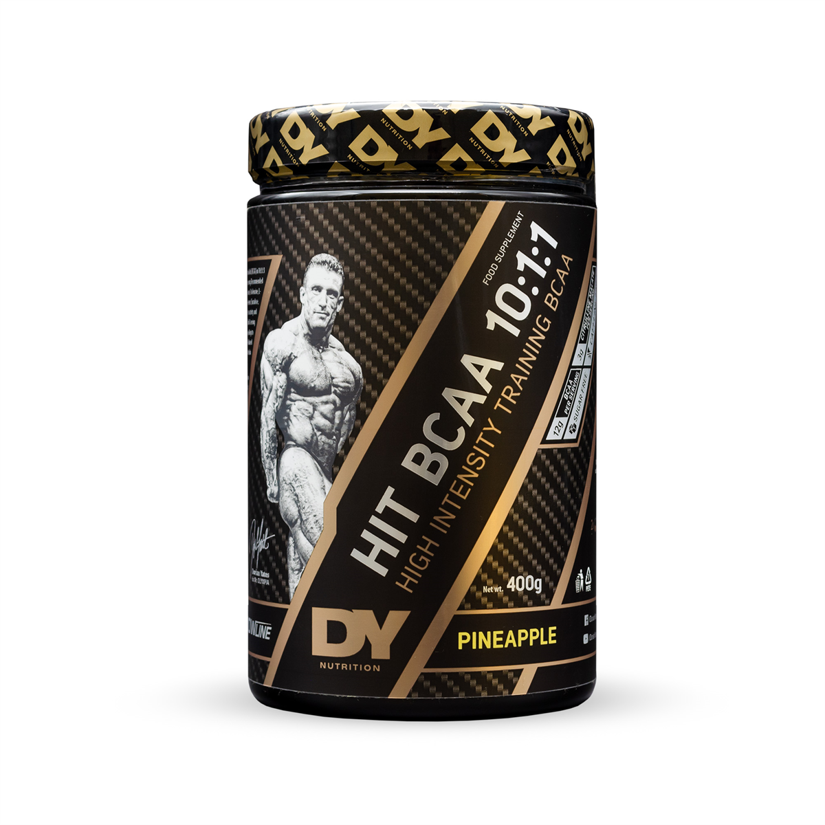 DY Nutrition Hit BCAA 10:1:1 400g - Pineapple product packaging