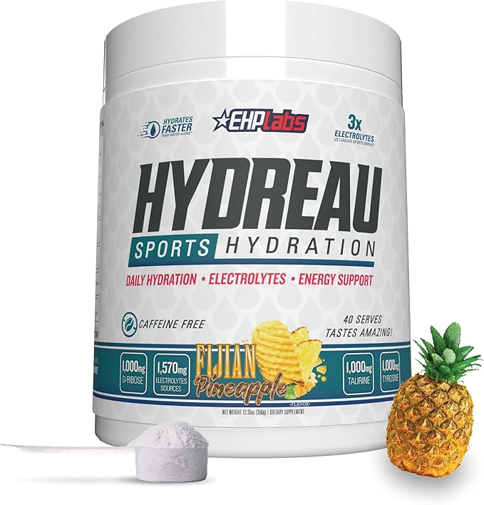 EHP Labs Hydreau 299g Raspberry Refresh electrolyte drink powder