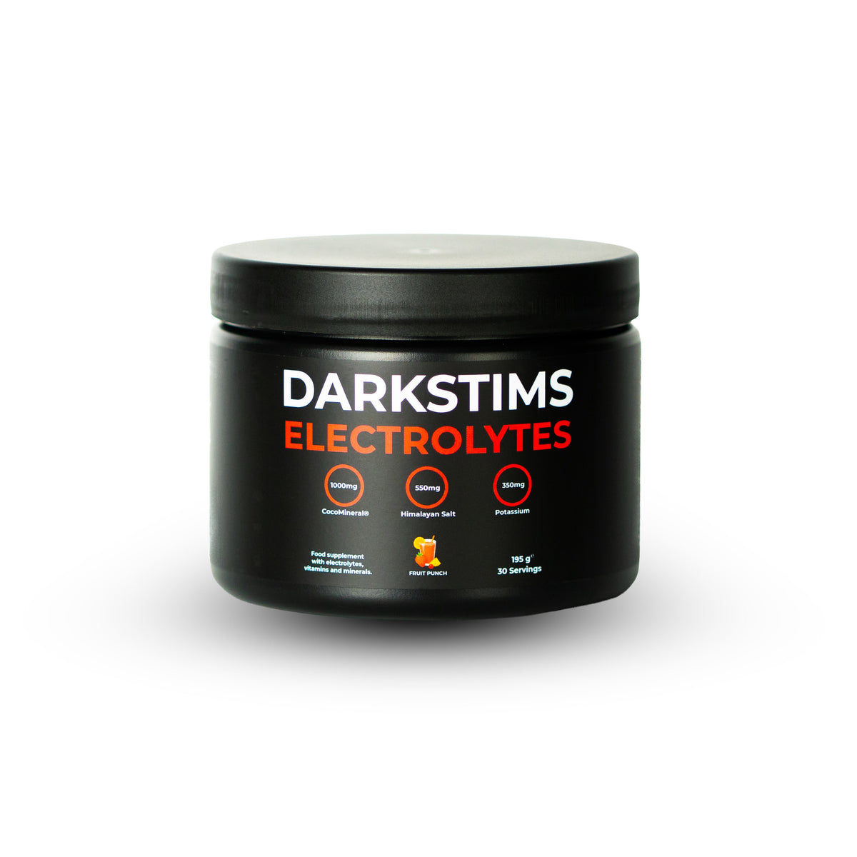 Darkstims Electrolyte 195g Fruit Punch
